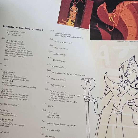 DISNEY The Music Behind the Magic: 4 CD Set with Book. Aladdin, Mermaid, Beauty - Picture 10 of 16